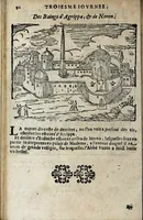 Picture 16 of 33 from Les merveilles de la ville de Rome : ou est traictè des eglises, stations, & reliques des corps saincts, qui y sont. Auec la guide, qui enseigne aux estrangers à aysèment trouuer les choses plus remarquables de Rome. Auec les noms des papes, & empereurs, & autres princes chrestiens. Nouellement corrige, & amplifiè: auec vne addition de tout ce qui s'est fait par le pape Clement huictiesme d'heureuse memoire. Et de la restauration des eglises et chapelles, faictes per N.S. pere le pape Paul cinquiesme. Auec les noms des peintres, & autres choses notables. Auec le sept meruilles du monde, & autres choses notables. Et nouellement orne de plusieurs tres belles figures (1646), leaf 118