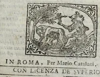 Picture 21 of 33 from Les merveilles de la ville de Rome : ou est traictè des eglises, stations, & reliques des corps saincts, qui y sont. Auec la guide, qui enseigne aux estrangers à aysèment trouuer les choses plus remarquables de Rome. Auec les noms des papes, & empereurs, & autres princes chrestiens. Nouellement corrige, & amplifiè: auec vne addition de tout ce qui s'est fait par le pape Clement huictiesme d'heureuse memoire. Et de la restauration des eglises et chapelles, faictes per N.S. pere le pape Paul cinquiesme. Auec les noms des peintres, & autres choses notables. Auec le sept meruilles du monde, & autres choses notables. Et nouellement orne de plusieurs tres belles figures (1646), leaf 157