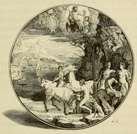 An illustration from Les merveilles de la céramique; ou, L'art de façonner et décorer les vases en terre cuite, faïence, grès et porcelaine, depuis les temps antiques jusqua'à nos jours (1868)