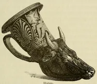 An illustration from Les merveilles de la céramique; ou, L'art de façonner et décorer les vases en terre cuite, faïence, grès et porcelaine, depuis les temps antiques jusqua'à nos jours (1868)