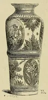 An illustration from Les merveilles de la céramique; ou, L'art de façonner et décorer les vases en terre cuite, faïence, grès et porcelaine, depuis les temps antiques jusqua'à nos jours (1868)