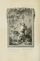 An illustration from Les metamorphoses d'Ovide : en Latin et en François (1767)