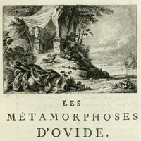 An illustration from Les metamorphoses d'Ovide : en Latin et en François (1767)