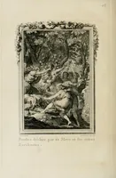 An illustration from Les metamorphoses d'Ovide : en Latin et en François (1767)