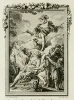 An illustration from Les metamorphoses d'Ovide : en Latin et en François (1767)