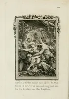 An illustration from Les metamorphoses d'Ovide : en Latin et en François (1767)