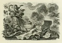 An illustration from Les metamorphoses d'Ovide : en Latin et en François (1767)