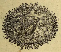 An illustration from Les Muses de la Nouvelle France (1612)