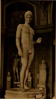 An illustration from Les musées d'Europe. La sculpture au Louvre; (1900)