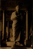 An illustration from Les musées d'Europe. La sculpture au Louvre; (1900)