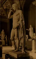 An illustration from Les musées d'Europe. La sculpture au Louvre; (1900)