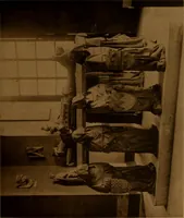 An illustration from Les musées d'Europe. La sculpture au Louvre; (1900)