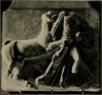 An illustration from Les musées d'Europe. La sculpture au Louvre; (1900)