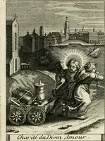 An illustration from Les mysteres de l'amour divin : avec des reflexions morales, tirées de l'ecriture sainte & des saints peres (1719)