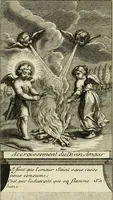 An illustration from Les mysteres de l'amour divin : avec des reflexions morales, tirées de l'ecriture sainte & des saints peres (1719)