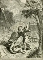 An illustration from Les mysteres de l'amour divin : avec des reflexions morales, tirées de l'ecriture sainte & des saints peres (1719)