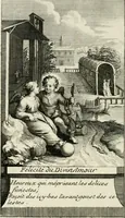 An illustration from Les mysteres de l'amour divin : avec des reflexions morales, tirées de l'ecriture sainte & des saints peres (1719)