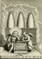 An illustration from Les mysteres de l'amour divin : avec des reflexions morales, tirées de l'ecriture sainte & des saints peres (1719)