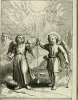 An illustration from Les mysteres de l'amour divin : avec des reflexions morales, tirées de l'ecriture sainte & des saints peres (1719)