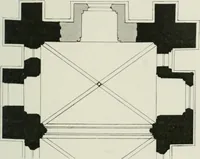 An illustration from Les niches d'autel du XIIe siècle dans les Soissonnais (1913)