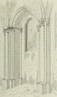 An illustration from Les niches d'autel du XIIe siècle dans les Soissonnais (1913)