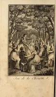 An illustration from Les Nouveaux savans de société, ou Recueil de jeux, la plupart neufs et inconnus .. (1808)