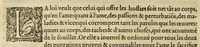 An illustration from Les oeuures de Philon Iuif, autheur tres-eloquent, et philosophe tres-graue : contenans l'interpretation de plusieurs diuins & sacrez mysteres, & l'instruction d'vn chacun en toutes bonnes & sainctes moeurs (1575)