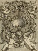 An illustration from Les oeuvres d'architectvre d'Anthoine Le Pavtre (1652)