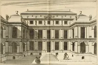 An illustration from Les oeuvres d'architectvre d'Anthoine Le Pavtre (1652)