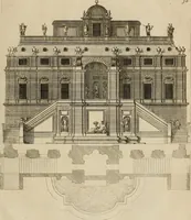 An illustration from Les oeuvres d'architectvre d'Anthoine Le Pavtre (1652)