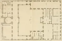 An illustration from Les oeuvres d'architectvre d'Anthoine Le Pavtre (1652)