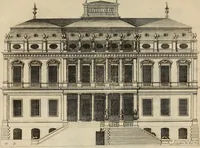 An illustration from Les oeuvres d'architectvre d'Anthoine Le Pavtre (1652)