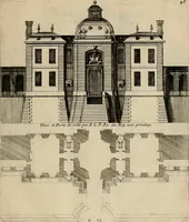 An illustration from Les oeuvres d'architectvre d'Anthoine Le Pavtre (1652)