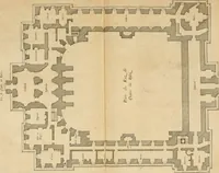 An illustration from Les oeuvres d'architectvre d'Anthoine Le Pavtre (1652)