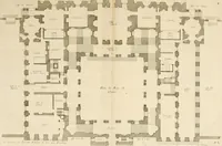 An illustration from Les oeuvres d'architectvre d'Anthoine Le Pavtre (1652)