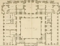 An illustration from Les oeuvres d'architectvre d'Anthoine Le Pavtre (1652)
