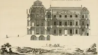 An illustration from Les oeuvres d'architectvre d'Anthoine Le Pavtre (1652)