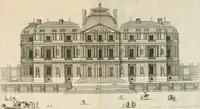 An illustration from Les oeuvres d'architectvre d'Anthoine Le Pavtre (1652)
