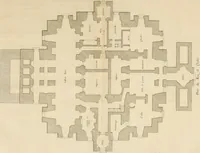An illustration from Les oeuvres d'architectvre d'Anthoine Le Pavtre (1652)