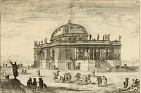 An illustration from Les oeuvres d'architectvre d'Anthoine Le Pavtre (1652)