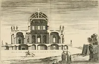 An illustration from Les oeuvres d'architectvre d'Anthoine Le Pavtre (1652)