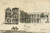 An illustration from Les oeuvres d'architectvre d'Anthoine Le Pavtre (1652)