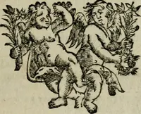 An illustration from Les oeuvres posthumes de defunt Monsieur B. de l'Academie françoise. Contrôleur de l'Argenterie du Roy (1670)