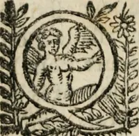 An illustration from Les oevvres de M. Iean Belot ... Contenant la chiromence physionomie, l'art de memoire de Raymond Lulle; traicté des diuinations, augures & songes; les sciences steganographiques, paulines, armadelles & lullistes; l'art de doctement prescher & haranguer, &c (1662)