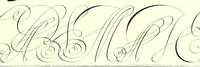 An illustration from Les oevvres : ou, lon comprendra facilement la maniere de bien et proprement escrire toutr' sortr' de lettre italienne selon l'vsag' de ce siecle .. (1608)