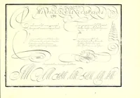 An illustration from Les oevvres : ou, lon comprendra facilement la maniere de bien et proprement escrire toutr' sortr' de lettre italienne selon l'vsag' de ce siecle .. (1608)