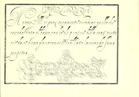 An illustration from Les oevvres : ou, lon comprendra facilement la maniere de bien et proprement escrire toutr' sortr' de lettre italienne selon l'vsag' de ce siecle .. (1608)