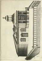 An illustration from Le soleil au signe du Lyon : d'ou quelques paralleles sont tirez avec le tres-chrestien, tres-iuste, & tres-victorieux monarque Louys XIII. roy de France & de Nauarre, en son entree triomphante dans sa ville de Lyon : ensemble un sommaire recit de tout ce qui s'est passé de remarquable en ladite entree de sa majesté, & de la plus illustre princesse de la terre, Anne d'Austriche, royne de France & de Nauarre, dans ladite ville de Lyon le 11. Decembre 1622 (1623)