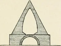 An illustration from Les origines de l'édifice hypostyle en Grèce, en Orient et chez les romains (1913)