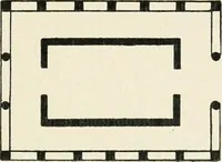 An illustration from Les origines de l'édifice hypostyle en Grèce, en Orient et chez les romains (1913)